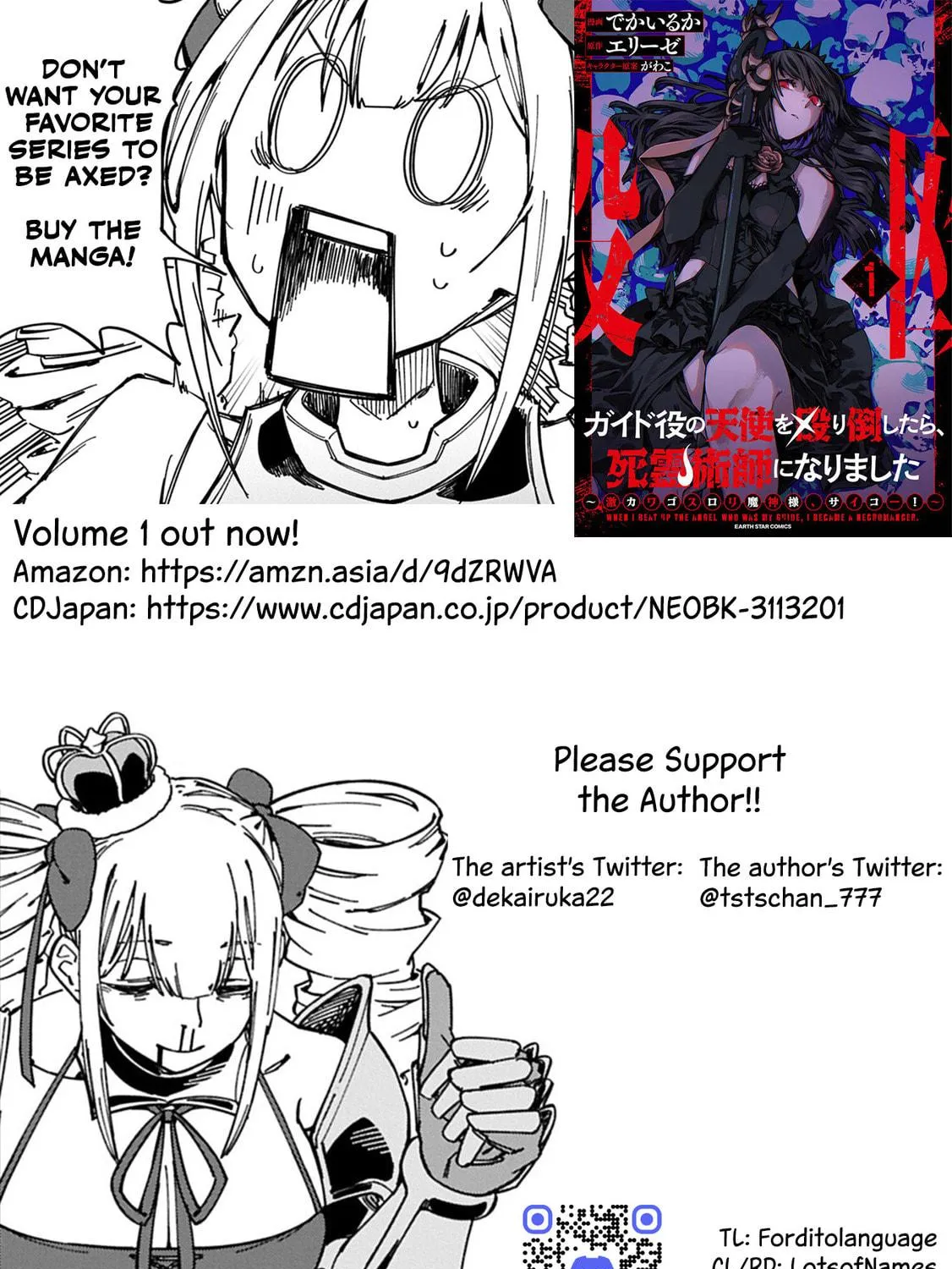 After I Knocked Down a Guide Angel, I Became a Necromancer ~A Supremely Cute Gothic Lolita Evil God is so Terrific!~ Chapter 4 page 89 - 