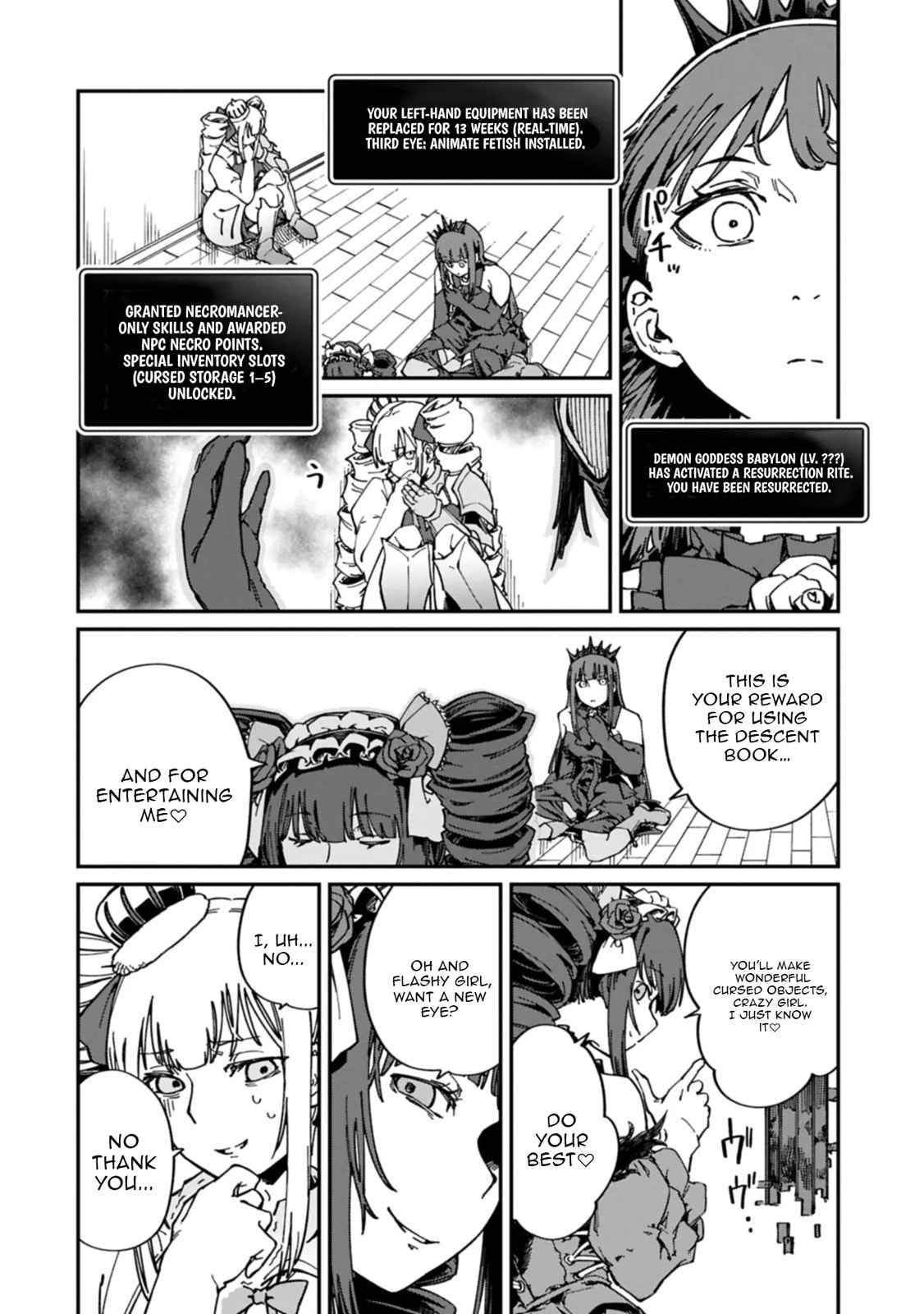 After I Knocked Down a Guide Angel, I Became a Necromancer ~A Supremely Cute Gothic Lolita Evil God is so Terrific!~ Chapter 6.1 page 16 - 