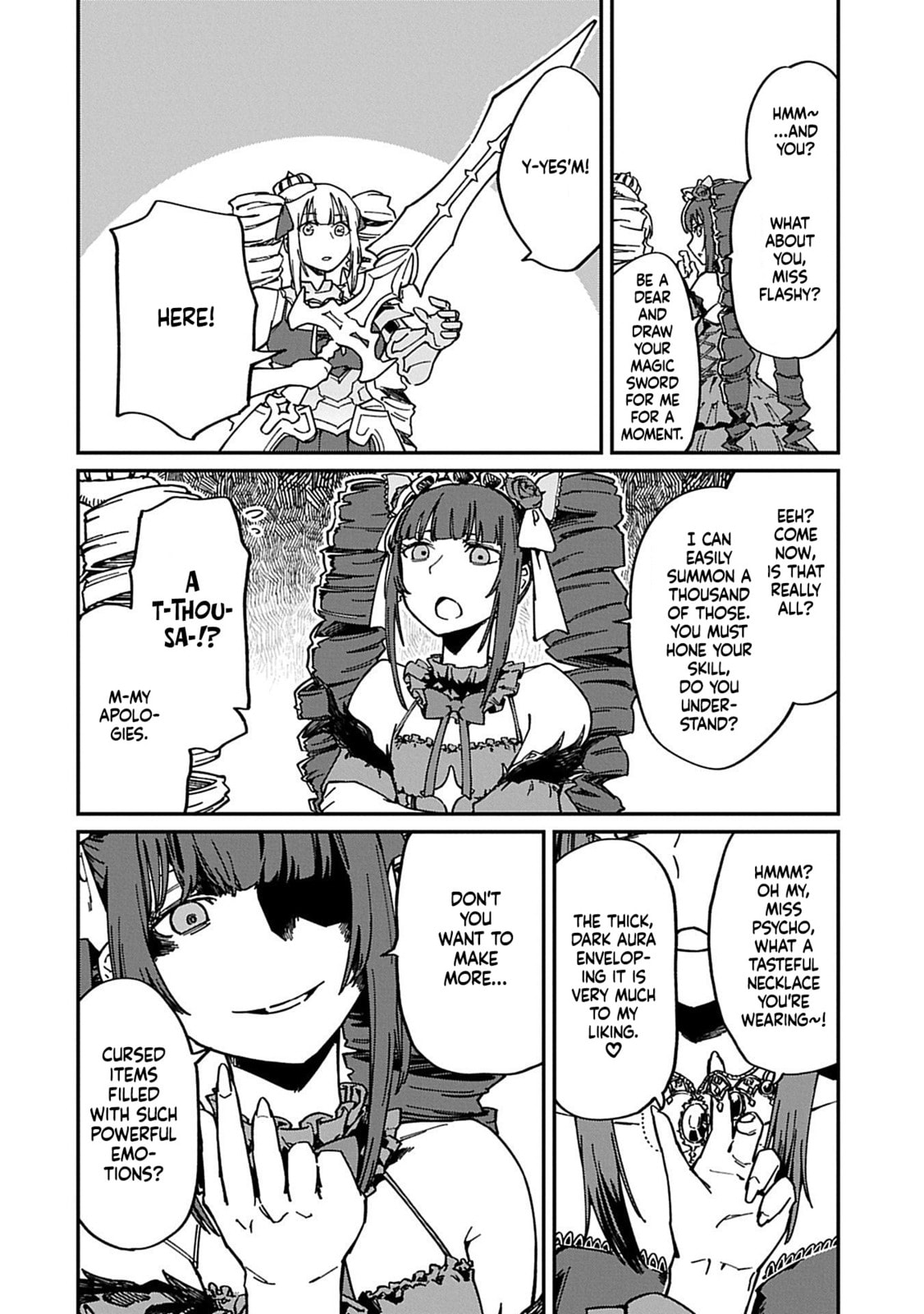 After I Knocked Down a Guide Angel, I Became a Necromancer ~A Supremely Cute Gothic Lolita Evil God is so Terrific!~ Chapter 6 page 12 - 