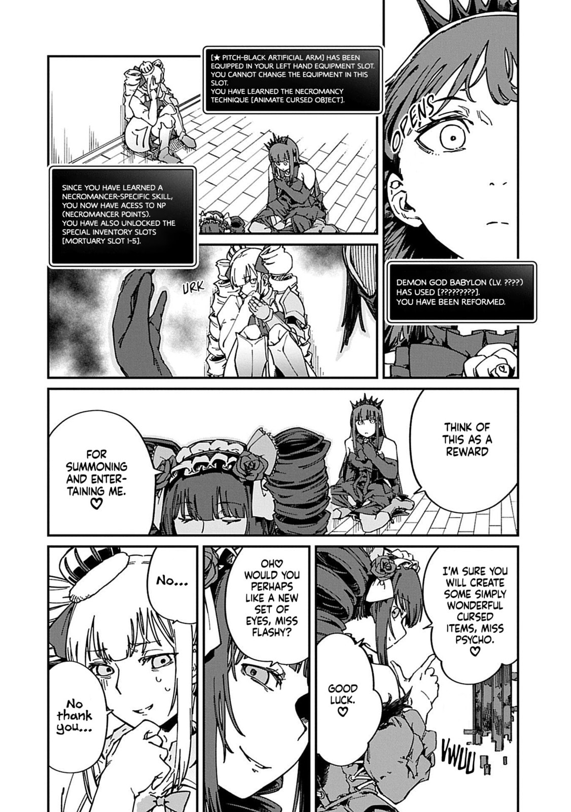 After I Knocked Down a Guide Angel, I Became a Necromancer ~A Supremely Cute Gothic Lolita Evil God is so Terrific!~ Chapter 6 page 16 - 