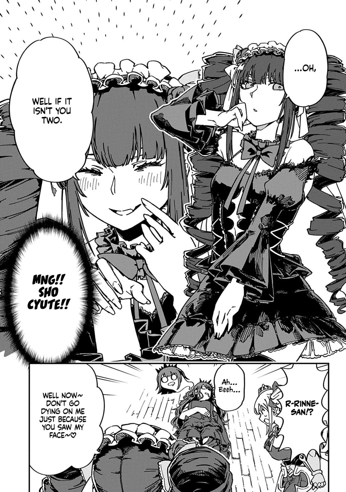 After I Knocked Down a Guide Angel, I Became a Necromancer ~A Supremely Cute Gothic Lolita Evil God is so Terrific!~ Chapter 6 page 10 - 
