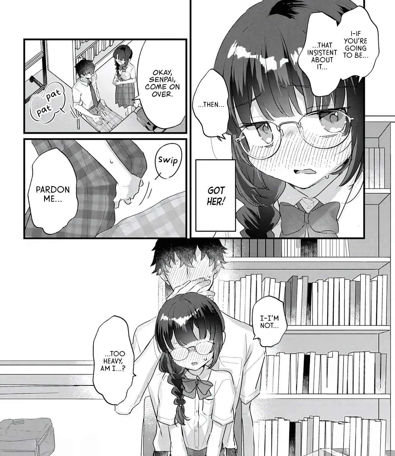 After I Let The Small And Cute Intellectual Senior Of The Literature Club Sit On My Lap, She Started Sitting There Every Day Chapter 1 page 27 - 
