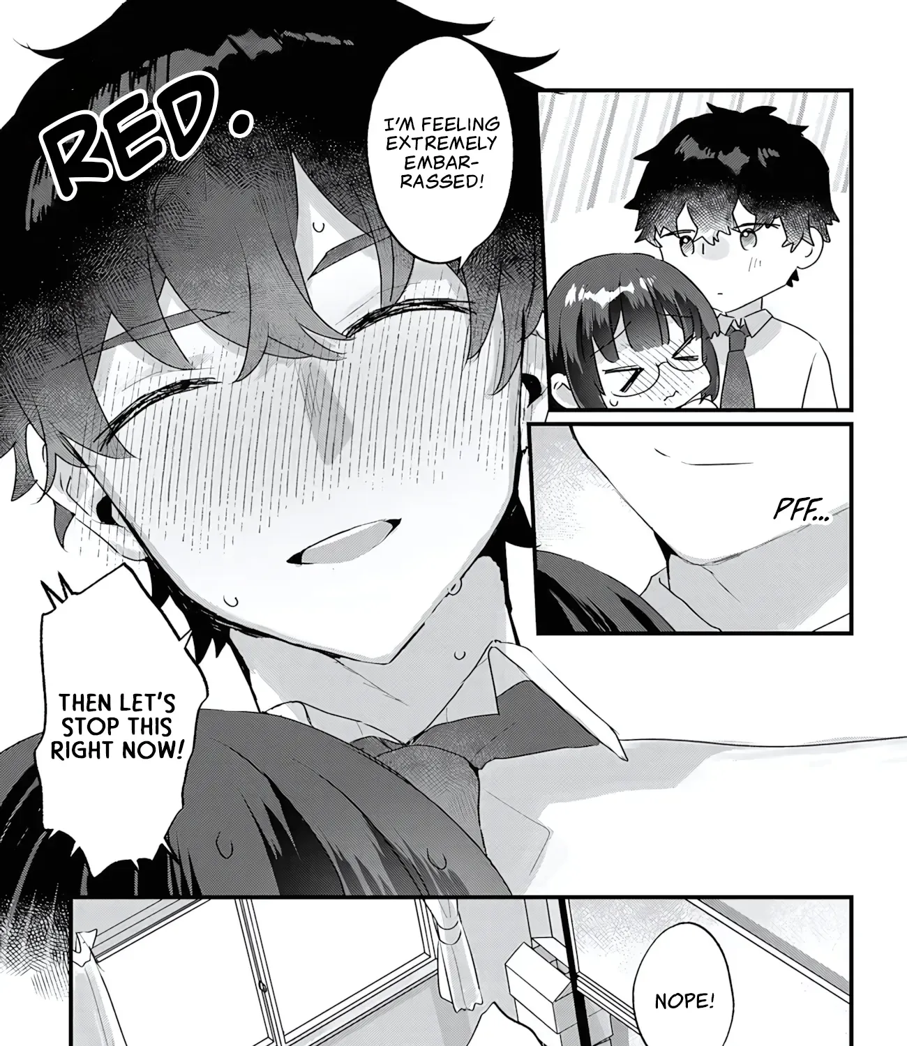 After I Let The Small And Cute Intellectual Senior Of The Literature Club Sit On My Lap, She Started Sitting There Every Day Chapter 1 page 37 - 