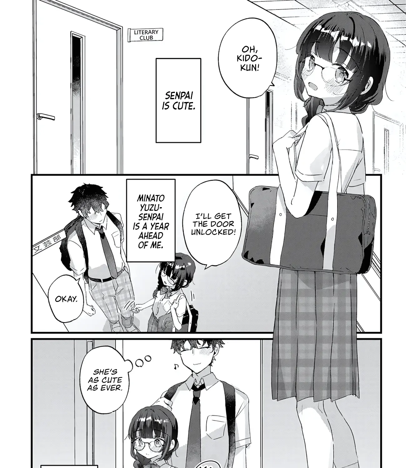After I Let The Small And Cute Intellectual Senior Of The Literature Club Sit On My Lap, She Started Sitting There Every Day Chapter 1 page 5 - 