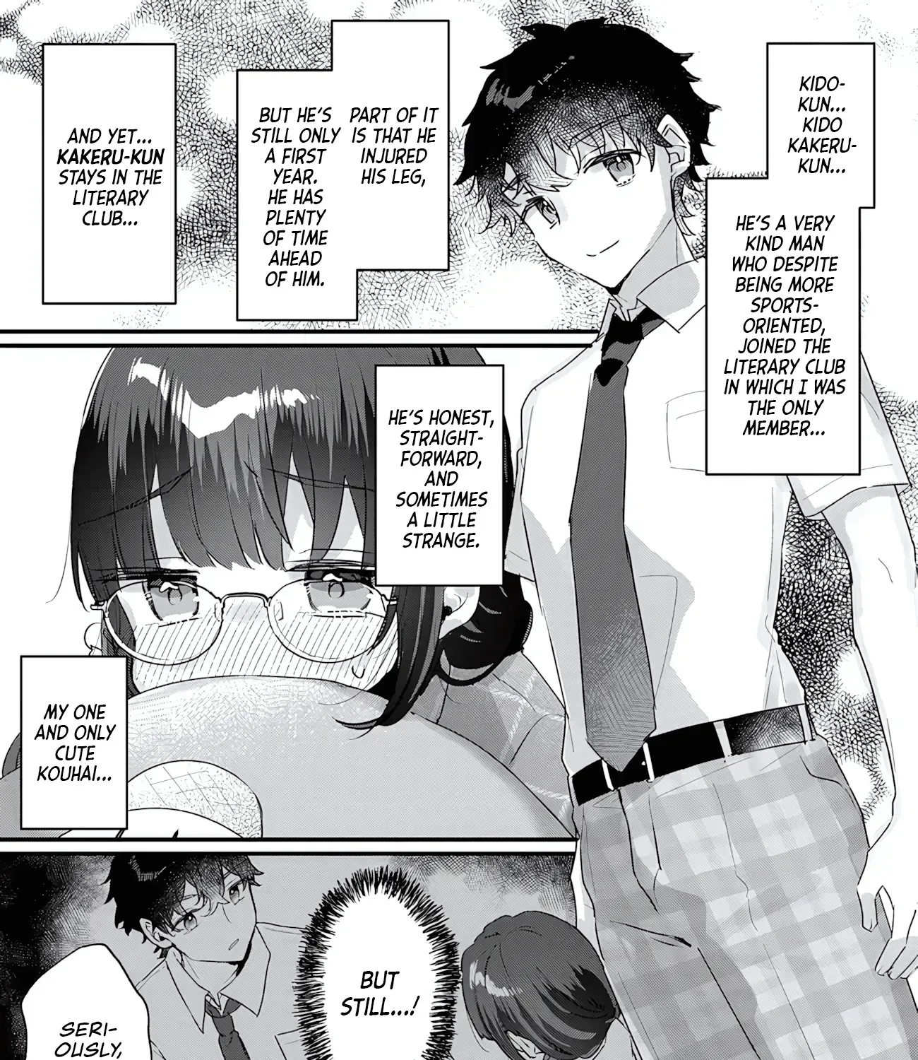 After I Let The Small And Cute Intellectual Senior Of The Literature Club Sit On My Lap, She Started Sitting There Every Day Chapter 1 page 41 - 