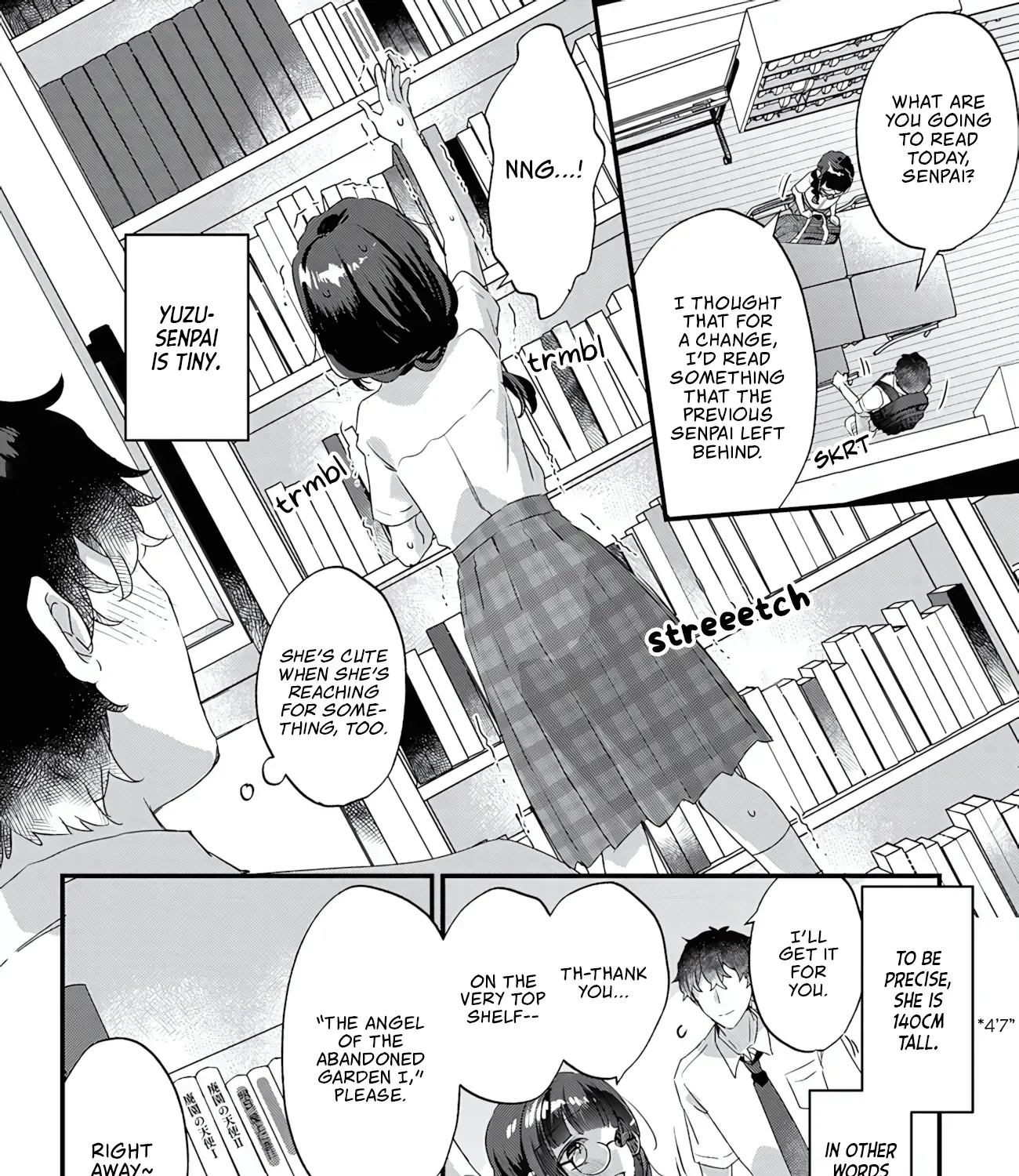 After I Let The Small And Cute Intellectual Senior Of The Literature Club Sit On My Lap, She Started Sitting There Every Day Chapter 1 page 7 - 