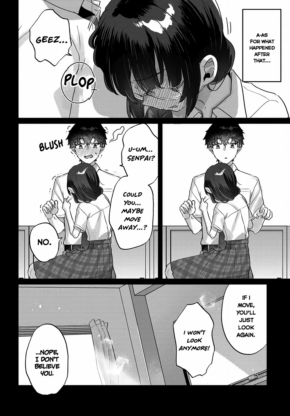 After I Let The Small And Cute Intellectual Senior Of The Literature Club Sit On My Lap, She Started Sitting There Every Day Chapter 2.2 page 15 - 