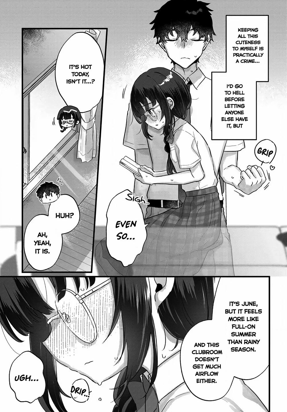 After I Let The Small And Cute Intellectual Senior Of The Literature Club Sit On My Lap, She Started Sitting There Every Day Chapter 2.2 page 4 - 