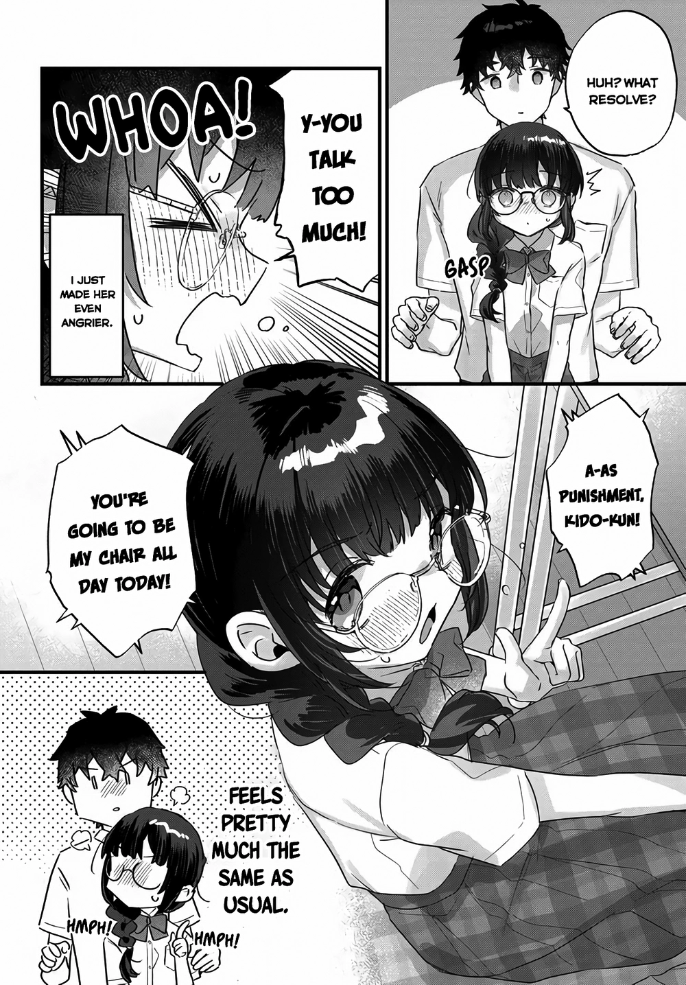 After I Let The Small And Cute Intellectual Senior Of The Literature Club Sit On My Lap, She Started Sitting There Every Day Chapter 3.1 page 5 - 