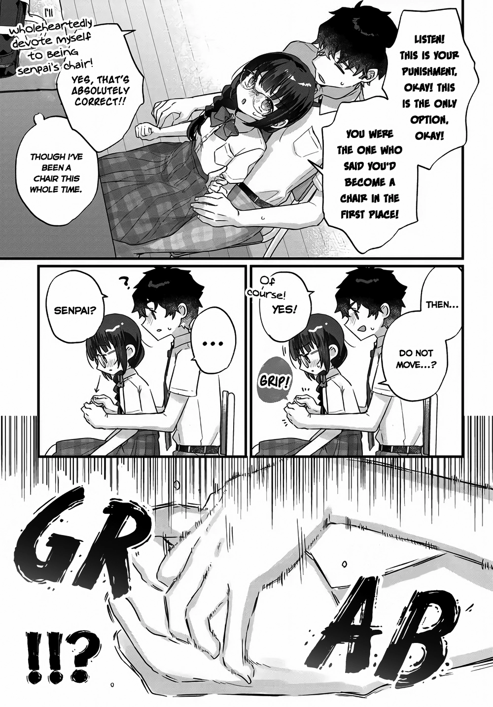 After I Let The Small And Cute Intellectual Senior Of The Literature Club Sit On My Lap, She Started Sitting There Every Day Chapter 3.1 page 6 - 