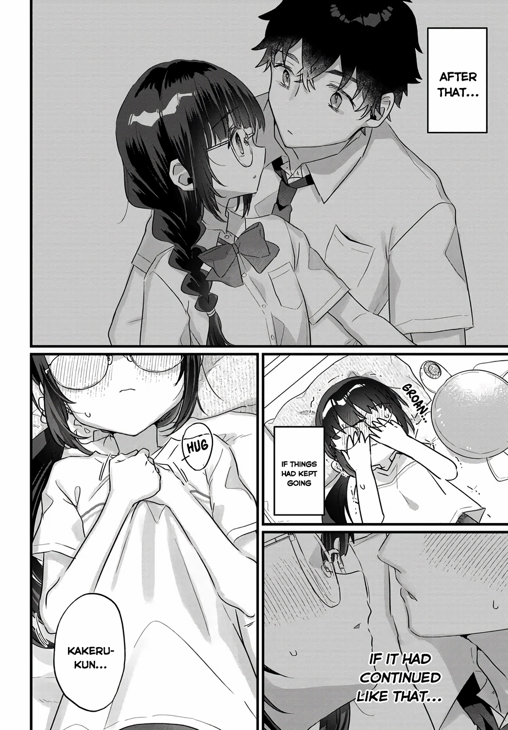 After I Let The Small And Cute Intellectual Senior Of The Literature Club Sit On My Lap, She Started Sitting There Every Day Chapter 3.2 page 13 - 