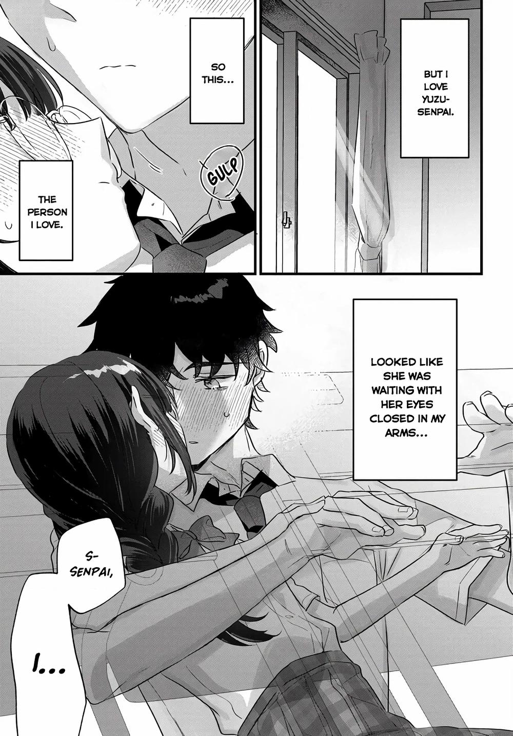 After I Let The Small And Cute Intellectual Senior Of The Literature Club Sit On My Lap, She Started Sitting There Every Day Chapter 3.2 page 4 - 