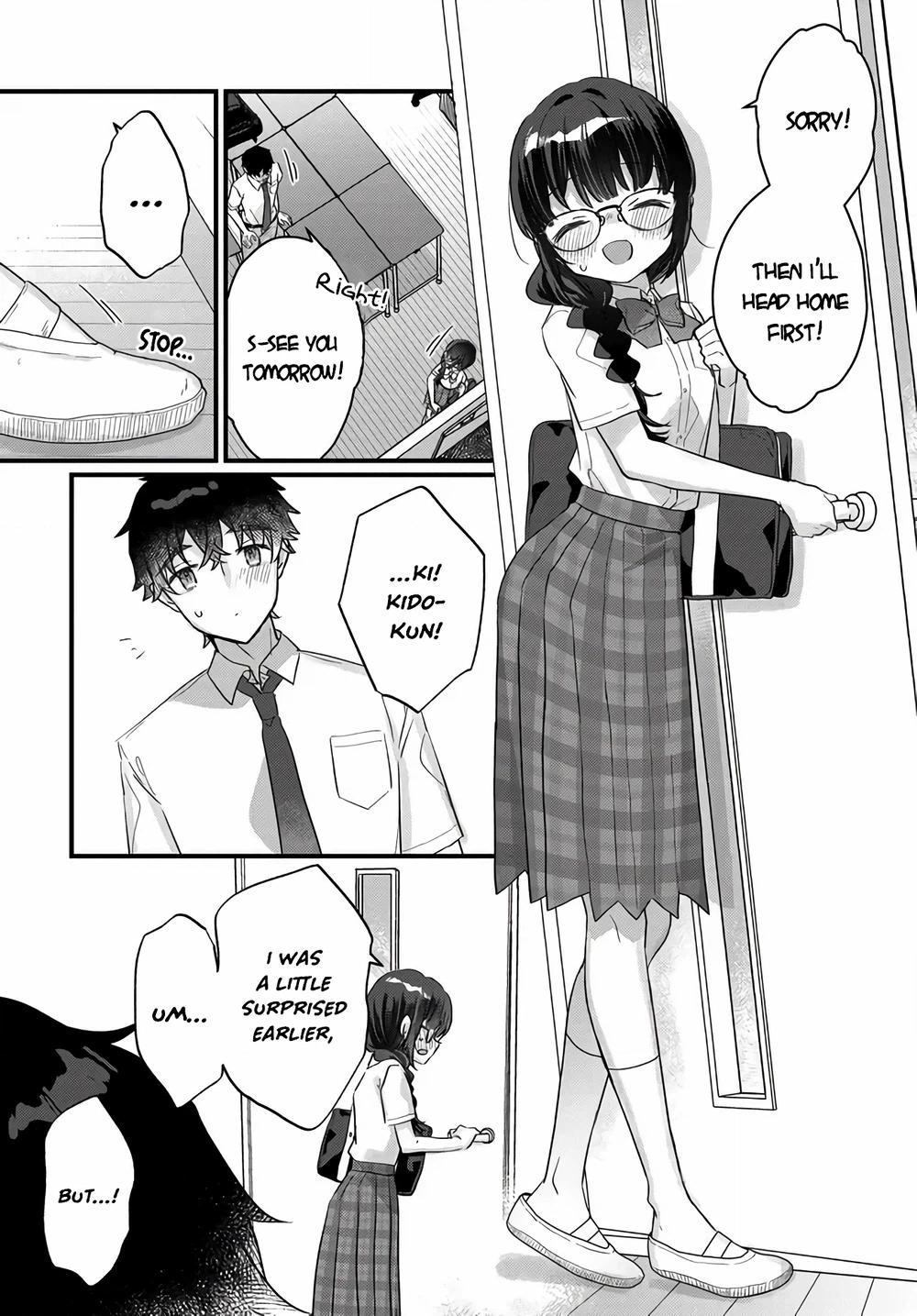 After I Let The Small And Cute Intellectual Senior Of The Literature Club Sit On My Lap, She Started Sitting There Every Day Chapter 3.2 page 8 - 
