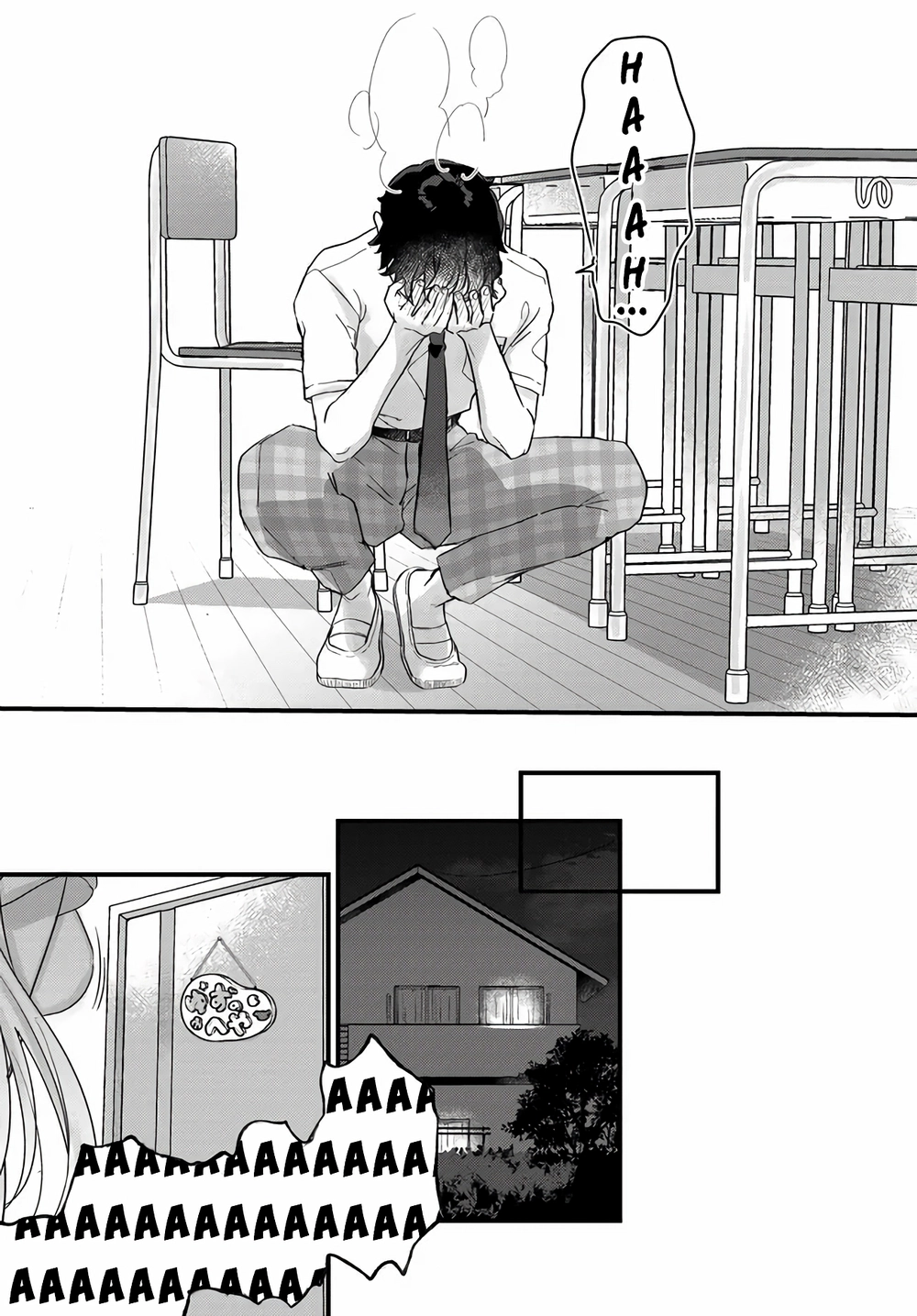 After I Let The Small And Cute Intellectual Senior Of The Literature Club Sit On My Lap, She Started Sitting There Every Day Chapter 3.2 page 10 - 