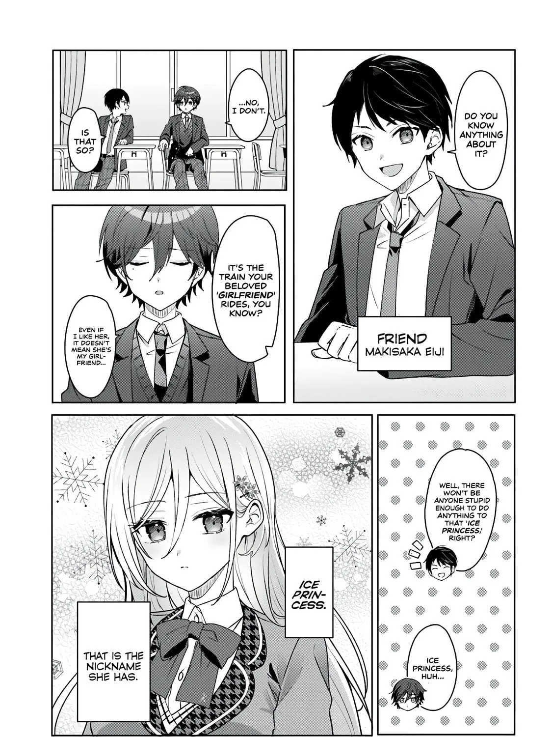 After I Save The Ice Princess From Another School From a Mol*ster, We Started as Friends Chapter 1.1 page 21 - 