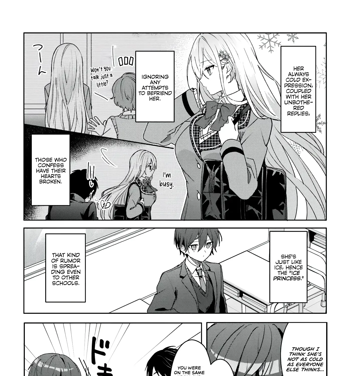 After I Save The Ice Princess From Another School From a Mol*ster, We Started as Friends Chapter 1 page 24 - 
