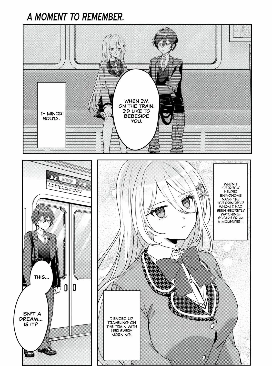 After I Save The Ice Princess From Another School From a Mol*ster, We Started as Friends Chapter 2.1 page 1 - 