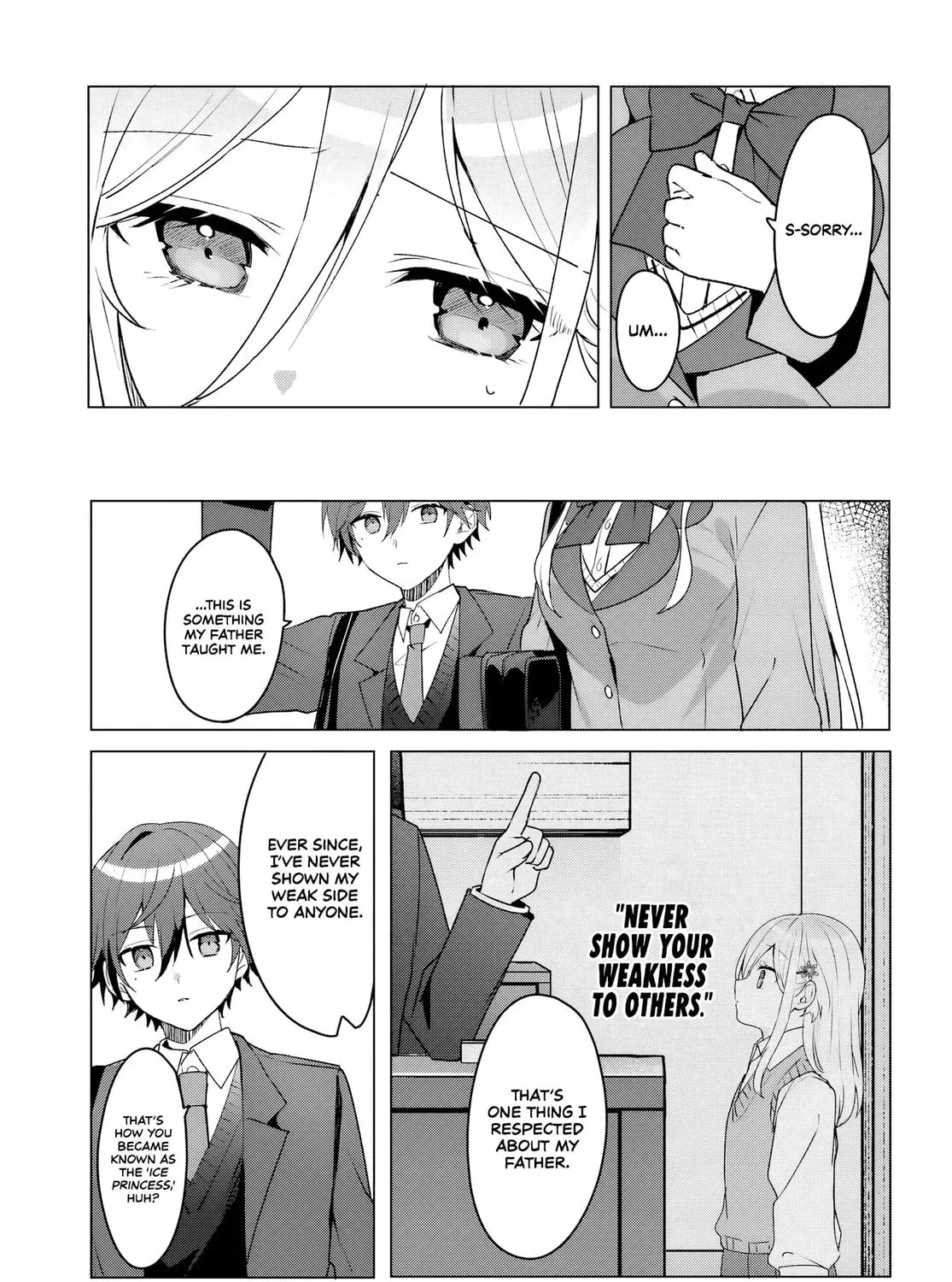 After I Save The Ice Princess From Another School From a Mol*ster, We Started as Friends Chapter 3.2 page 15 - 