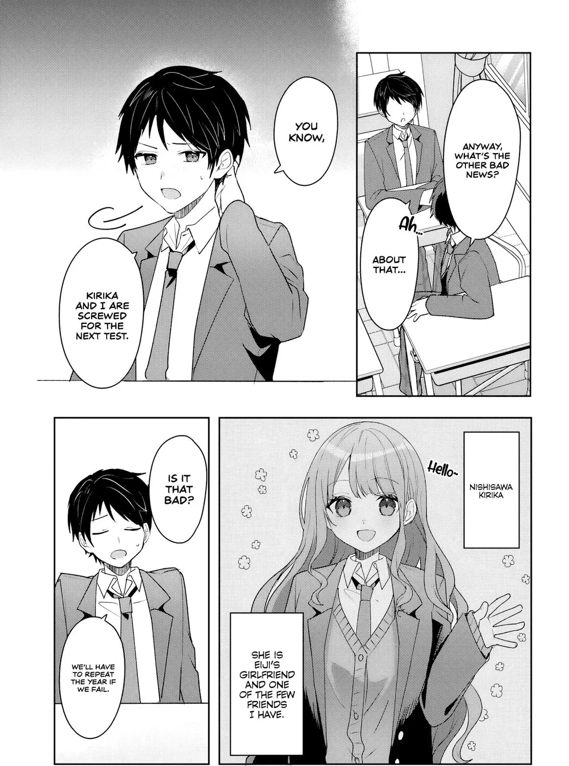 After I Save The Ice Princess From Another School From a Mol*ster, We Started as Friends Chapter 4.1 page 13 - 
