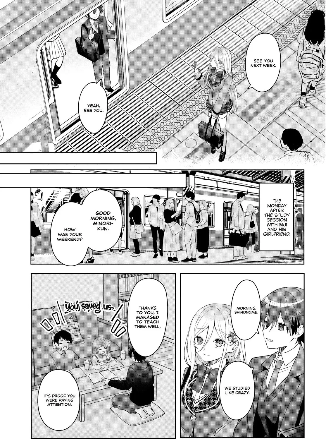 After I Save The Ice Princess From Another School From a Mol*ster, We Started as Friends Chapter 4.1 page 25 - 