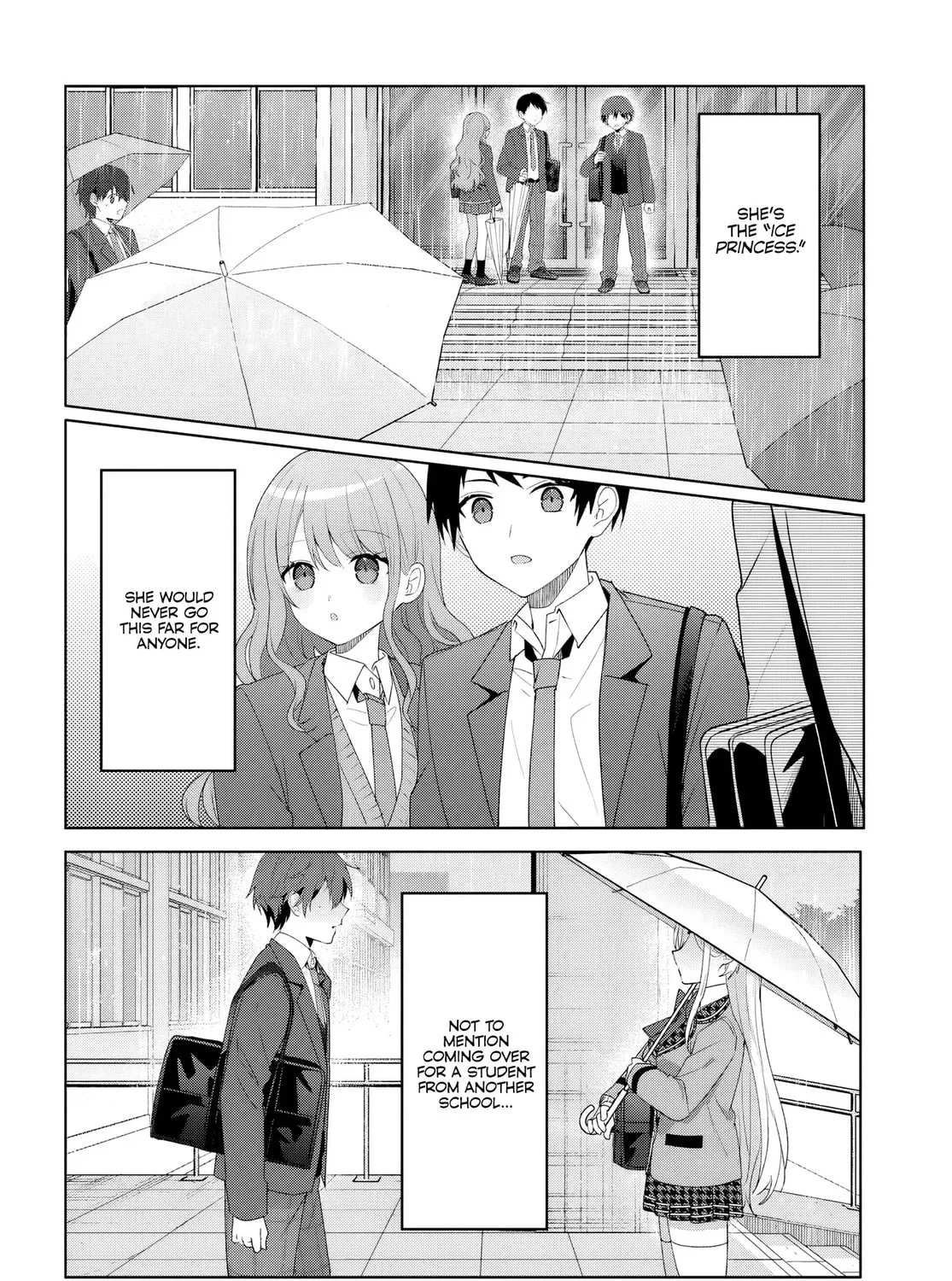 After I Save The Ice Princess From Another School From a Mol*ster, We Started as Friends Chapter 5 page 51 - 