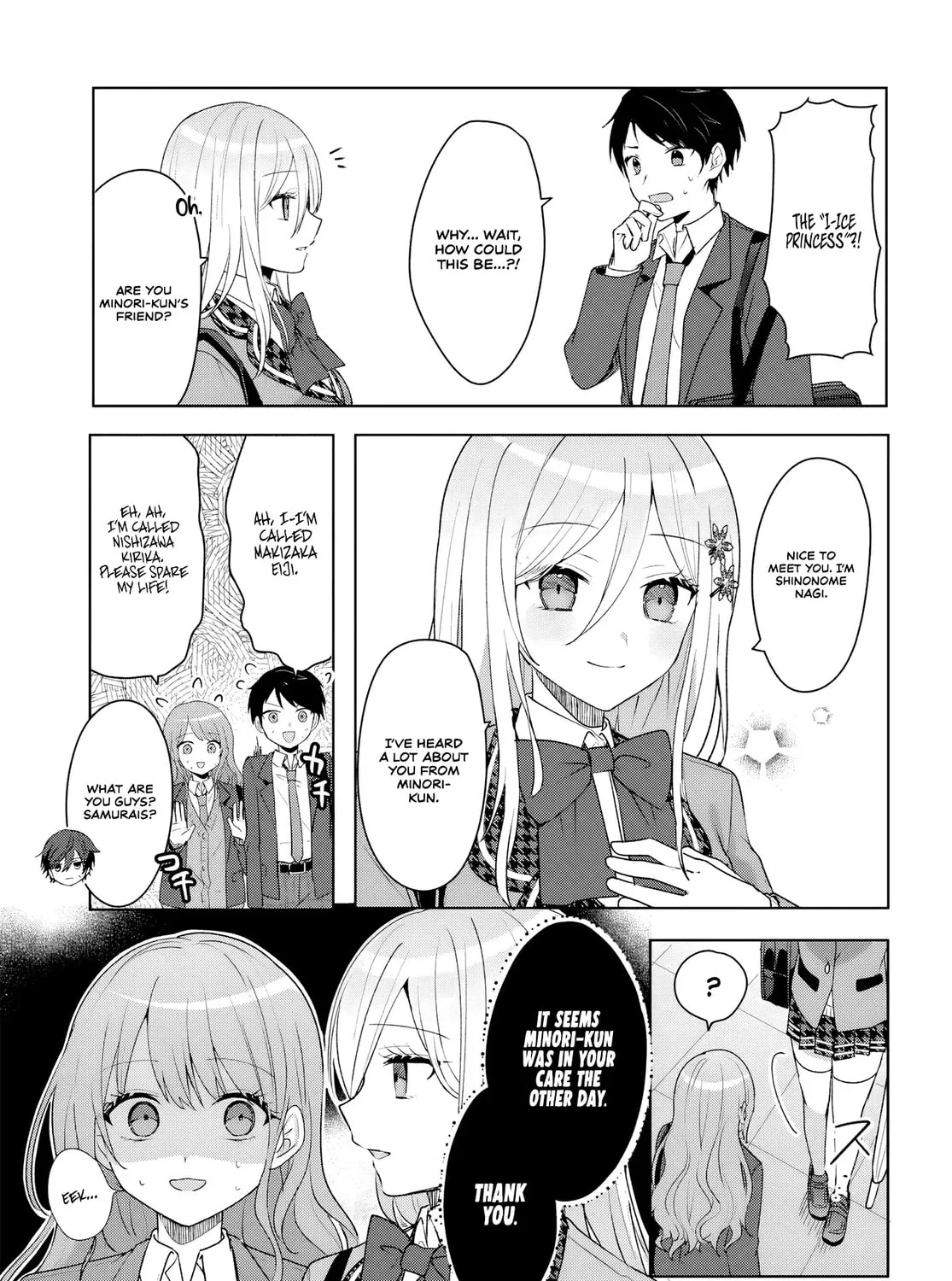After I Save The Ice Princess From Another School From a Mol*ster, We Started as Friends Chapter 5 page 57 - 