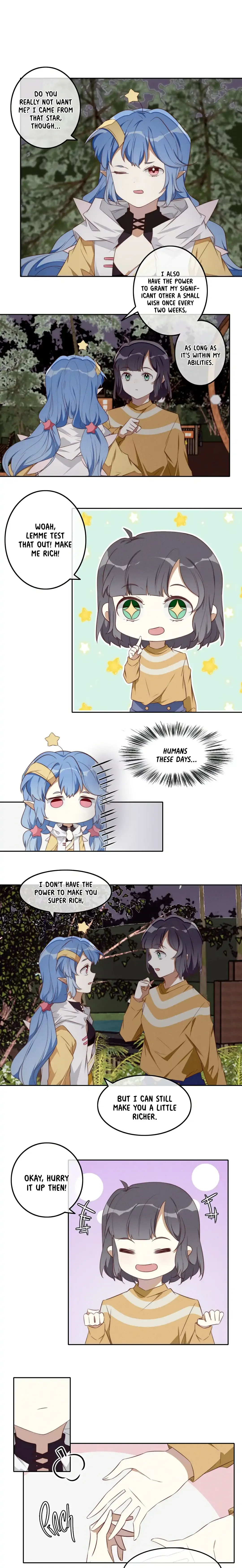 After Making a Wish, a Shooting Star Descended and Became a Spirit Chapter 2 page 2 - 