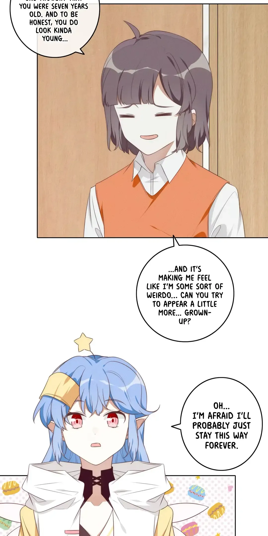 After Making a Wish, a Shooting Star Descended and Became a Spirit Chapter 3.1 page 2 - 