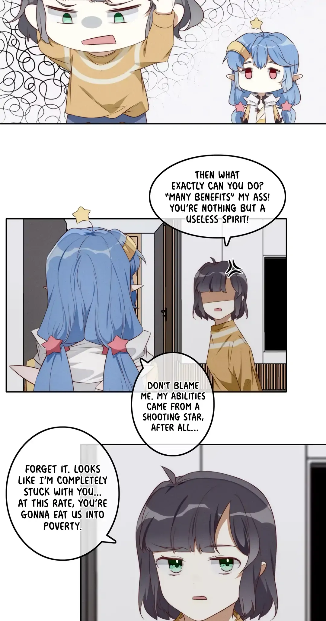 After Making a Wish, a Shooting Star Descended and Became a Spirit Chapter 3 page 6 - 