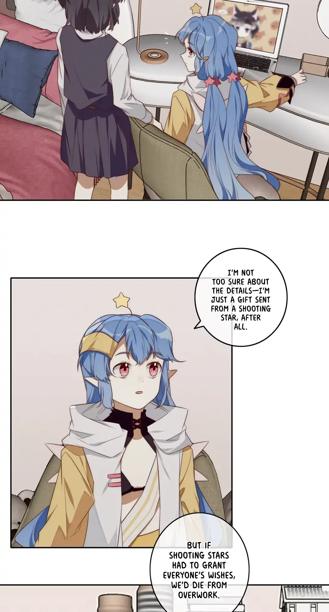 After Making a Wish, a Shooting Star Descended and Became a Spirit Chapter 5 page 10 - 