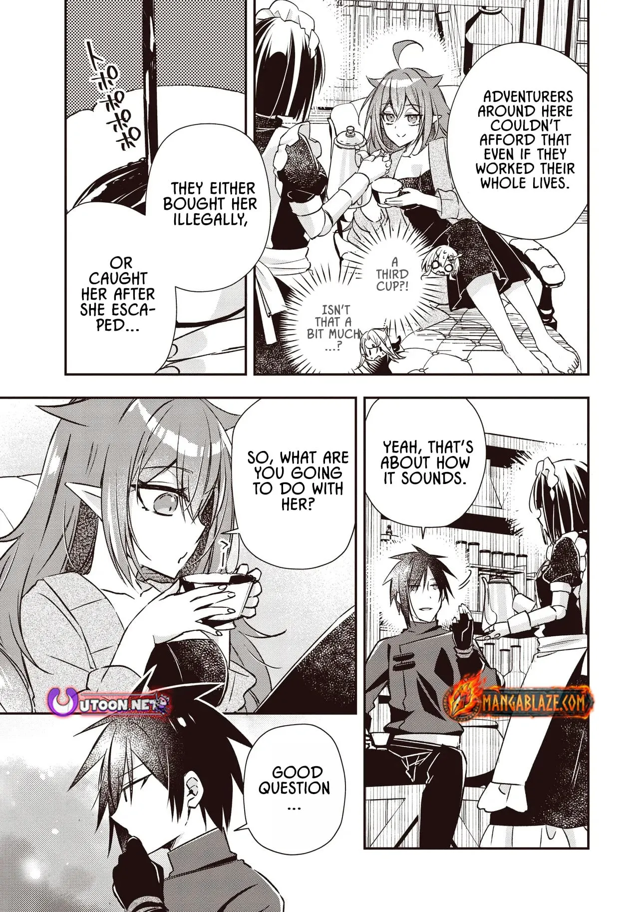 After Punching My Abusive Guild Master, I Got Fired and Opened a Holy Sword Workshop on the Frontier Chapter 4.3 page 9 - 