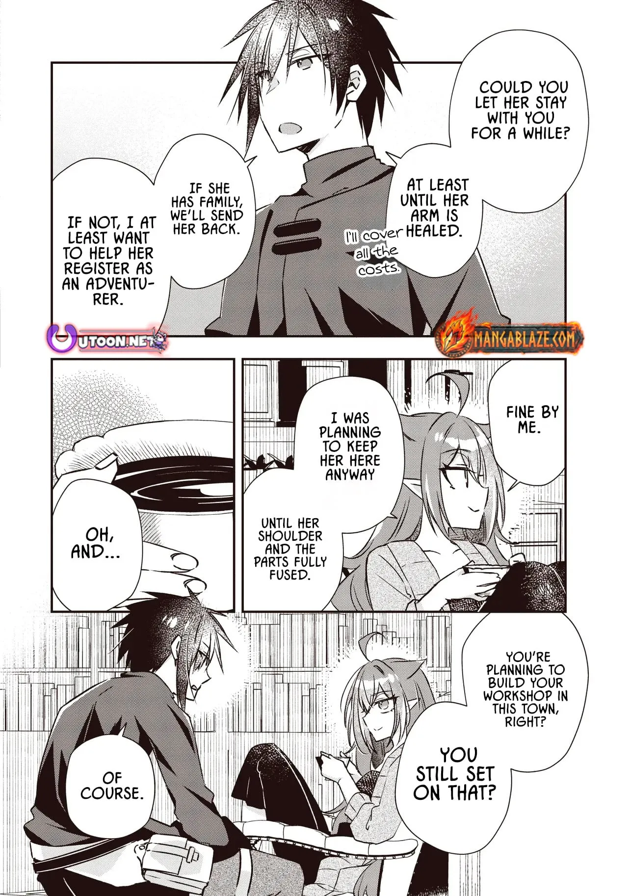 After Punching My Abusive Guild Master, I Got Fired and Opened a Holy Sword Workshop on the Frontier Chapter 4.4 page 2 - 