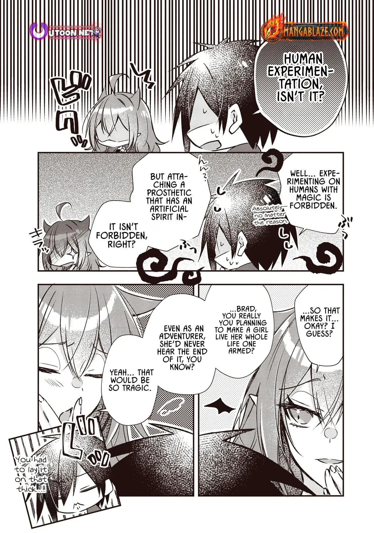 After Punching My Abusive Guild Master, I Got Fired and Opened a Holy Sword Workshop on the Frontier Chapter 4.4 page 5 - 
