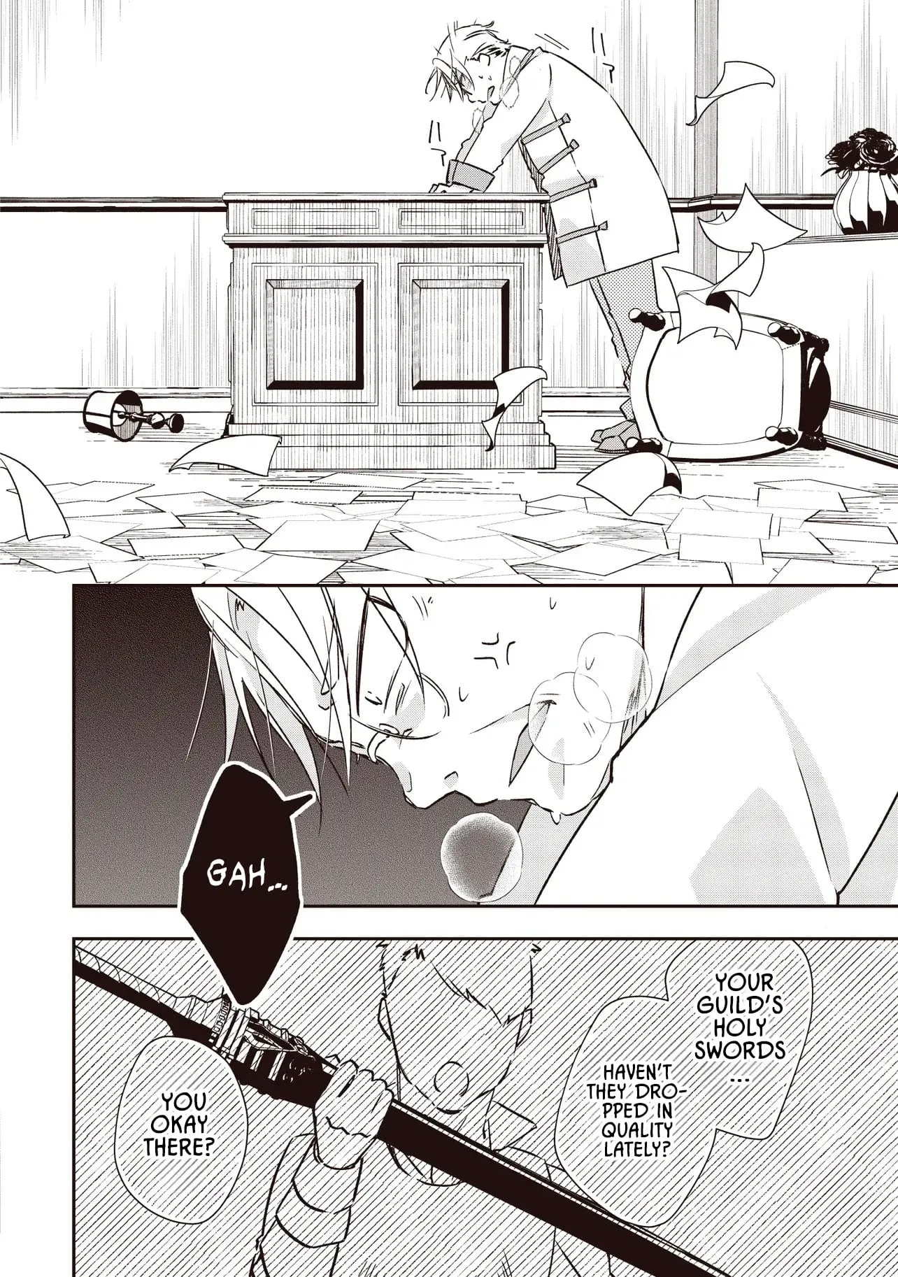 After Punching My Abusive Guild Master, I Got Fired and Opened a Holy Sword Workshop on the Frontier Chapter 4.4 page 8 - 