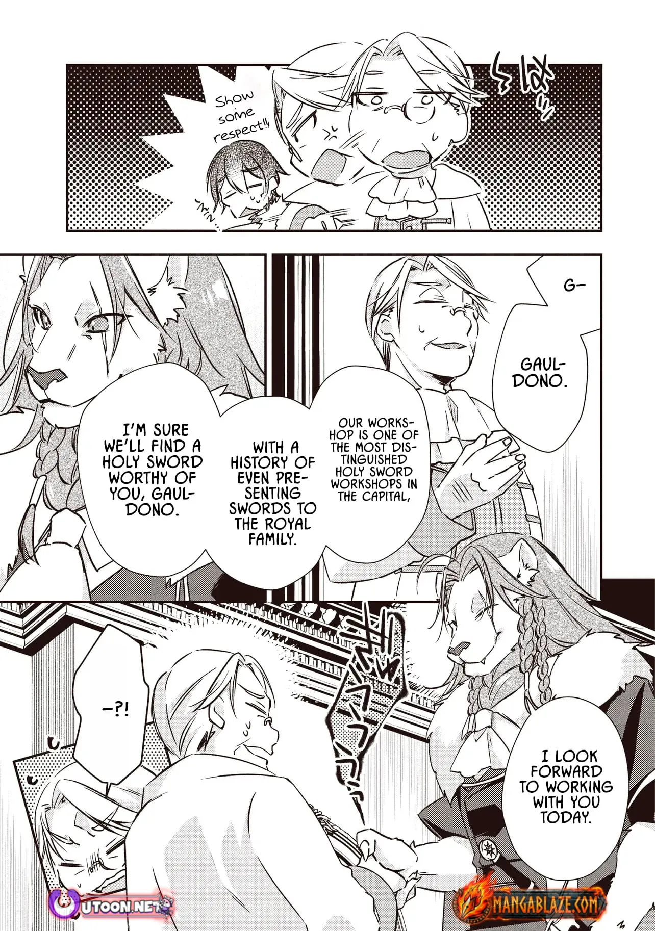 After Punching My Abusive Guild Master, I Got Fired and Opened a Holy Sword Workshop on the Frontier Chapter 5.1 page 10 - 