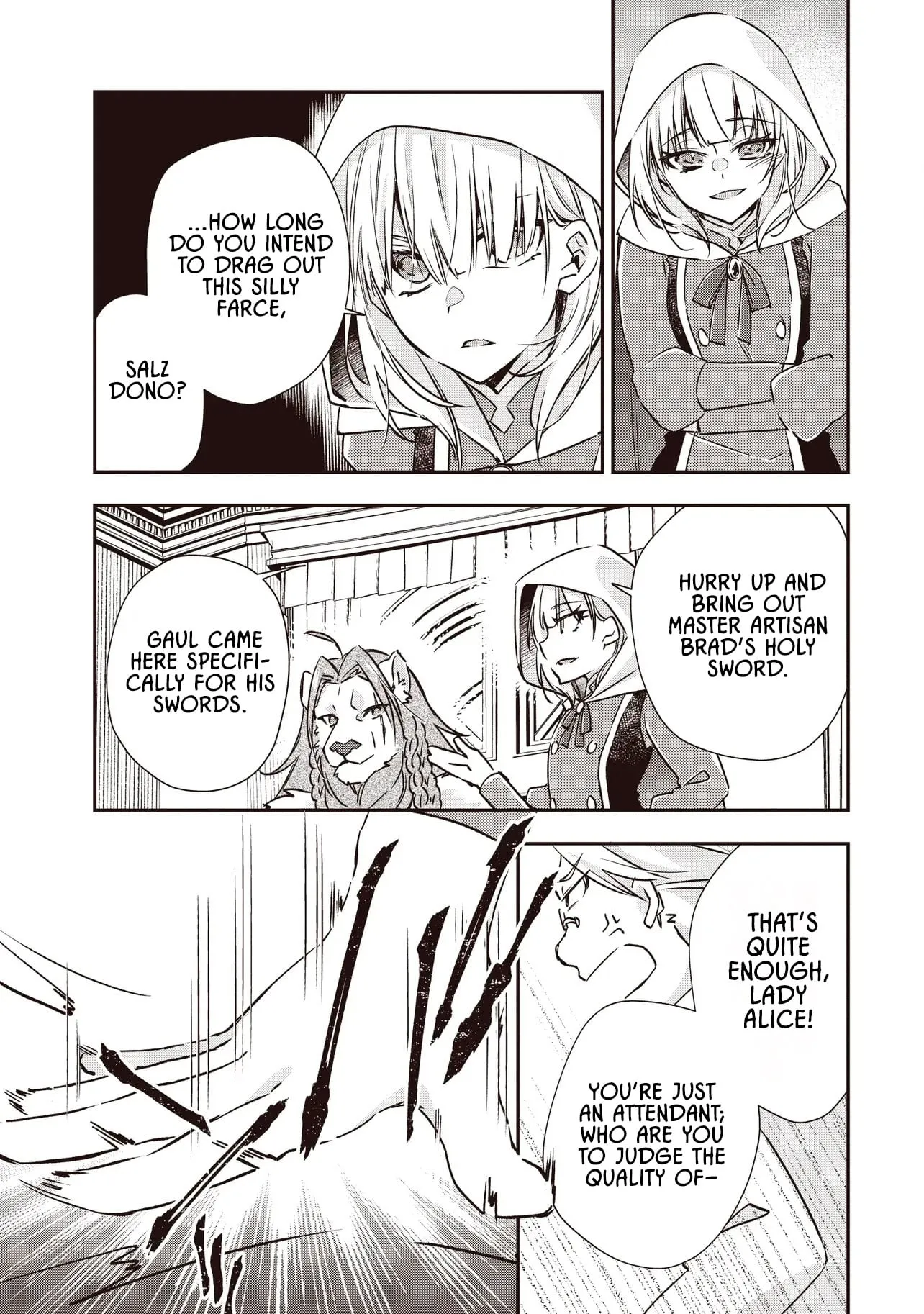 After Punching My Abusive Guild Master, I Got Fired and Opened a Holy Sword Workshop on the Frontier Chapter 5.2 page 9 - 