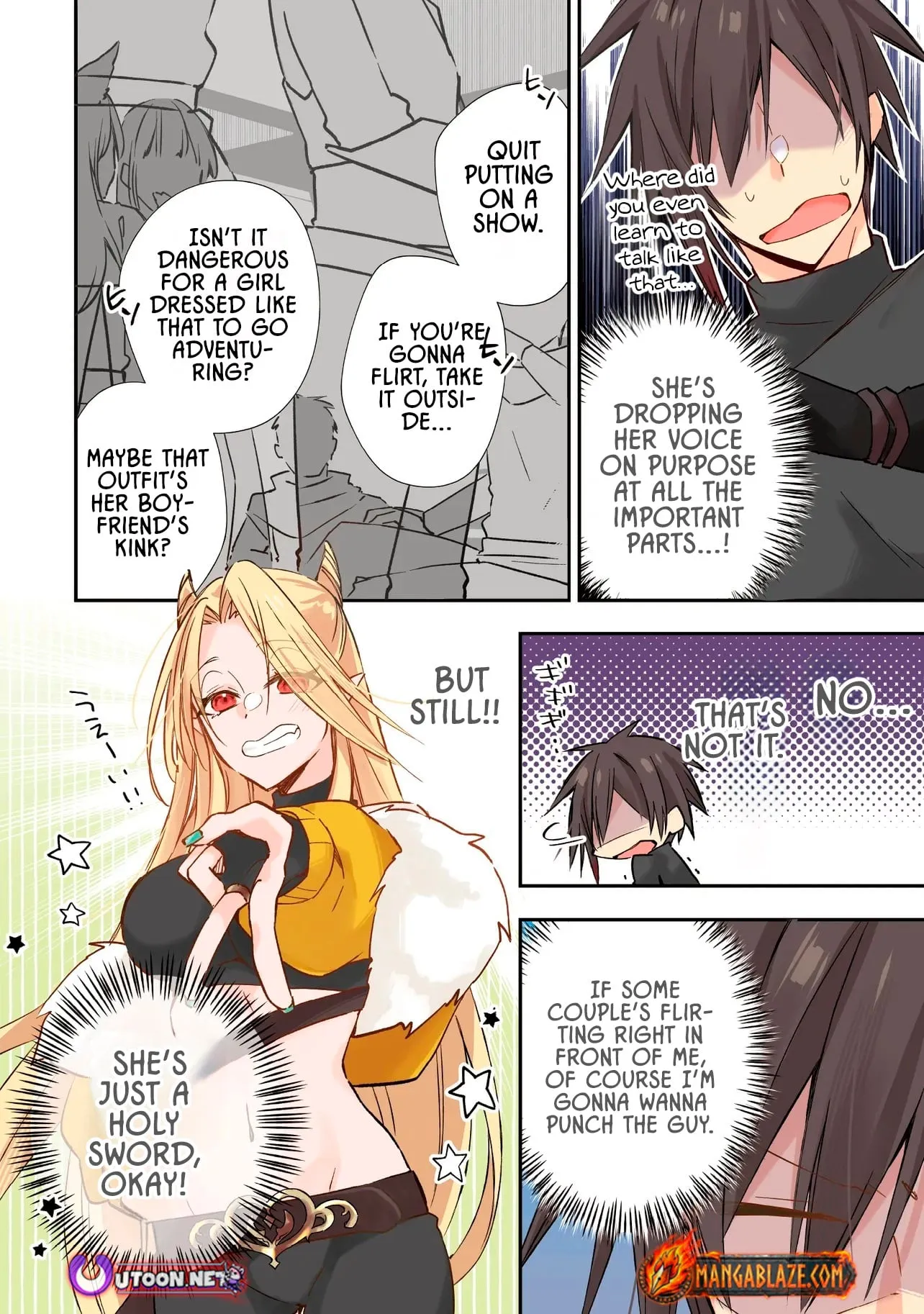 After Punching My Abusive Guild Master, I Got Fired and Opened a Holy Sword Workshop on the Frontier Chapter 6.1 page 5 - 