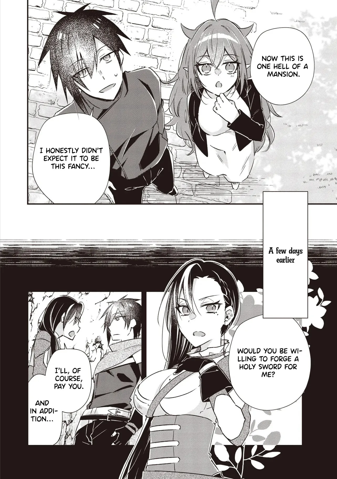 After Punching My Abusive Guild Master, I Got Fired and Opened a Holy Sword Workshop on the Frontier Chapter 8.1 page 3 - 