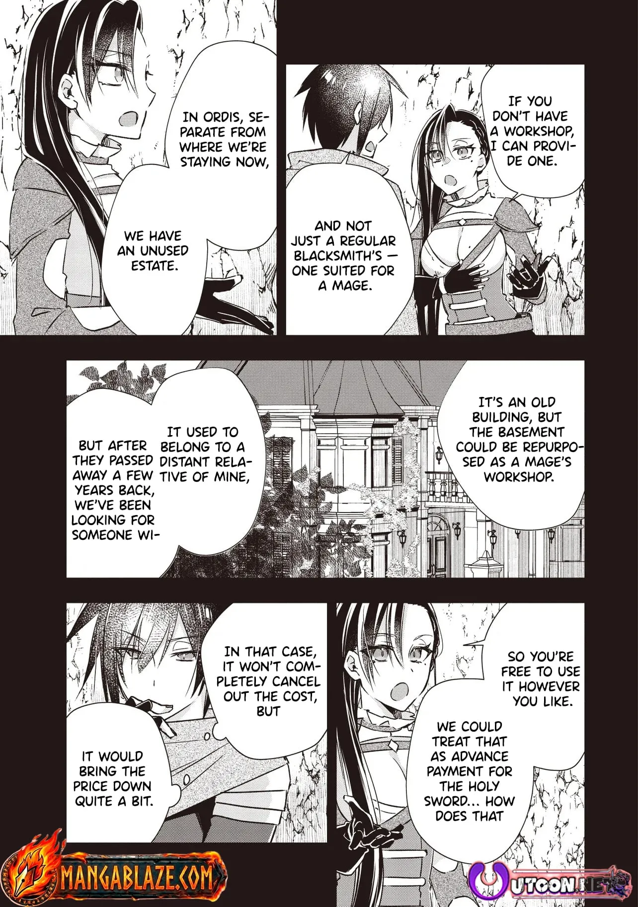 After Punching My Abusive Guild Master, I Got Fired and Opened a Holy Sword Workshop on the Frontier Chapter 8.1 page 4 - 