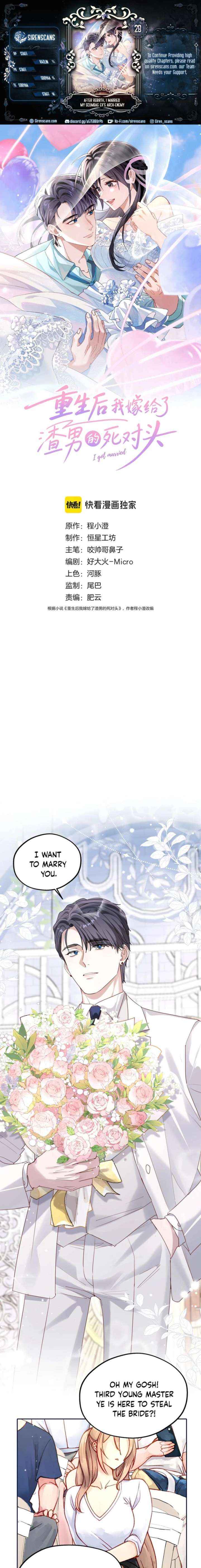 After Rebirth, I Married My Scumbag Ex’s Arch-Enemy Chapter 28 page 1 - 