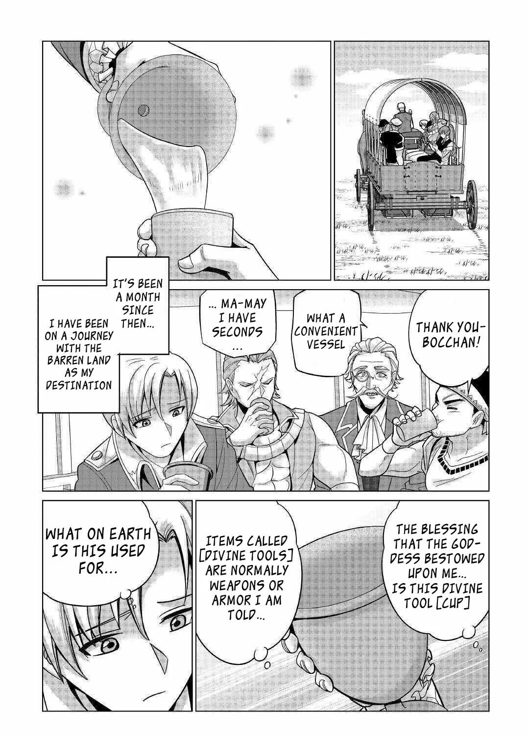 After Receiving the Sacred Item "Cup" That Can Only Produce Water, I Decided To Live Freely in Barren Land Chapter 1 page 17 - 