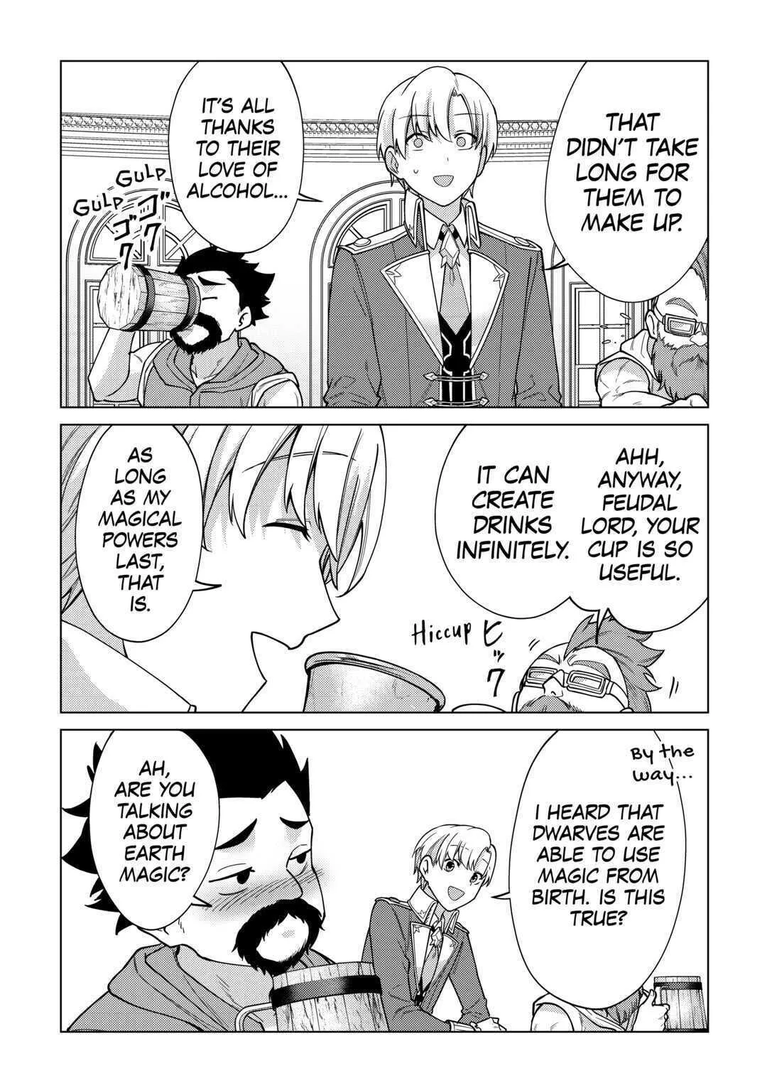 After Receiving the Sacred Item "Cup" That Can Only Produce Water, I Decided To Live Freely in Barren Land Chapter 10 page 23 - 
