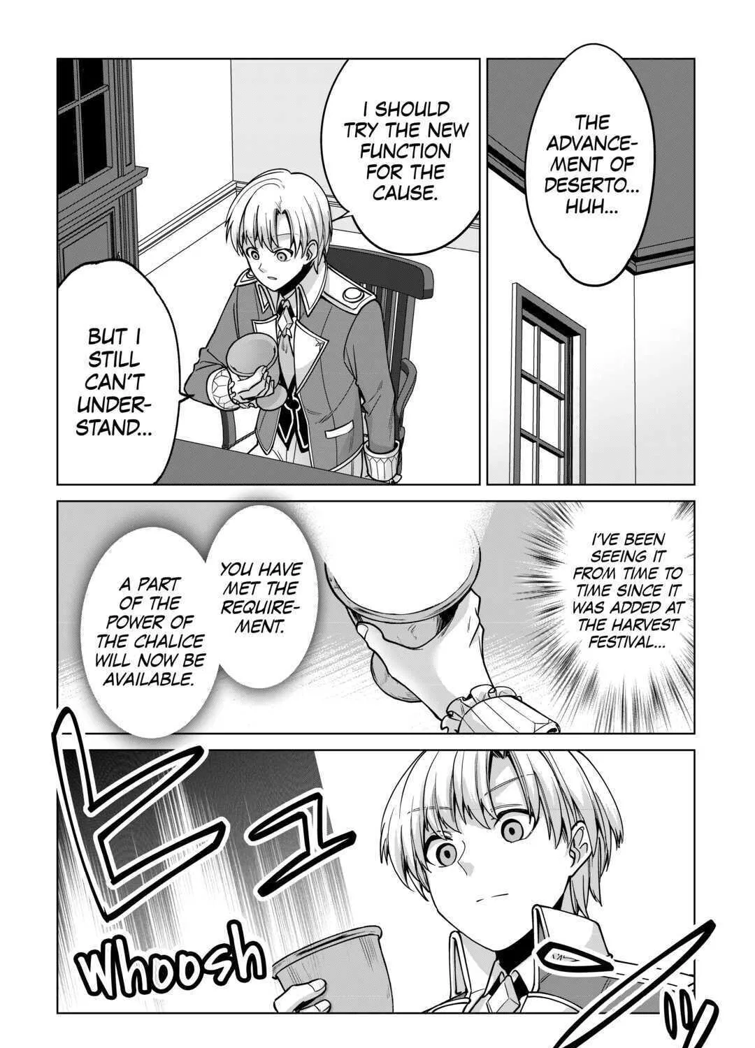 After Receiving the Sacred Item "Cup" That Can Only Produce Water, I Decided To Live Freely in Barren Land Chapter 13 page 17 - 