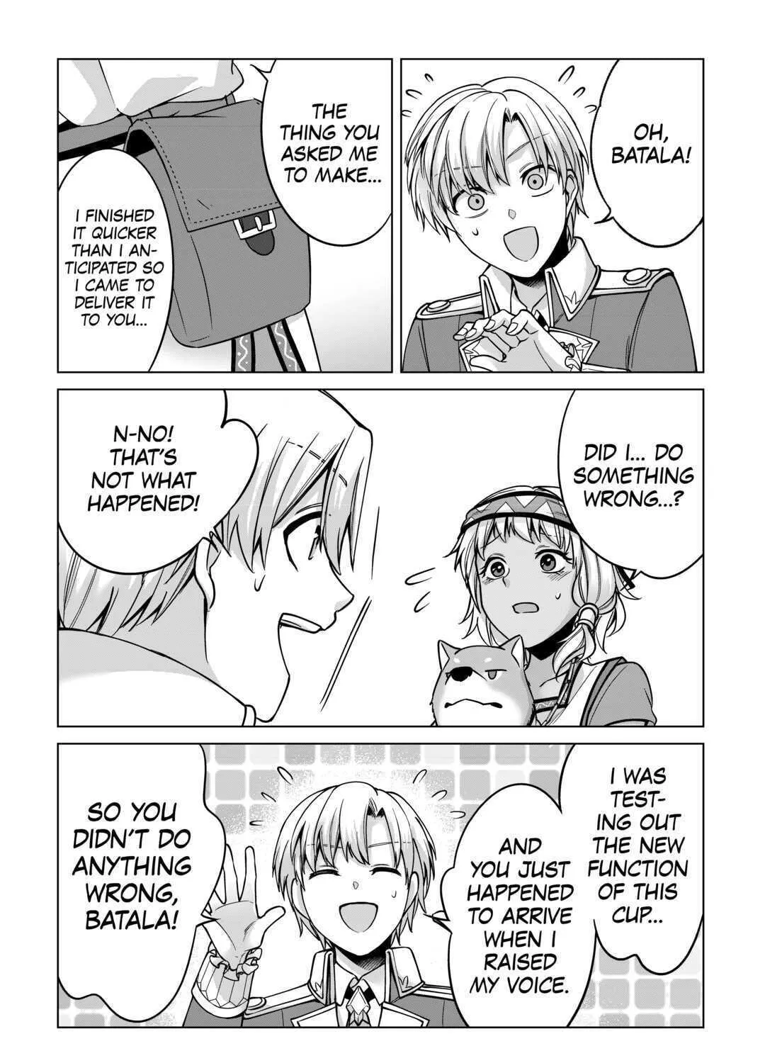 After Receiving the Sacred Item "Cup" That Can Only Produce Water, I Decided To Live Freely in Barren Land Chapter 13 page 29 - 