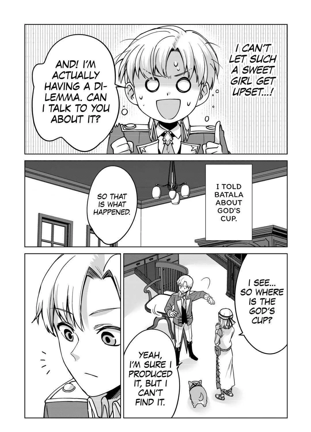 After Receiving the Sacred Item "Cup" That Can Only Produce Water, I Decided To Live Freely in Barren Land Chapter 13 page 31 - 