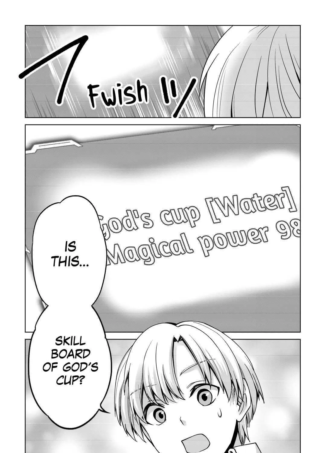 After Receiving the Sacred Item "Cup" That Can Only Produce Water, I Decided To Live Freely in Barren Land Chapter 13 page 41 - 