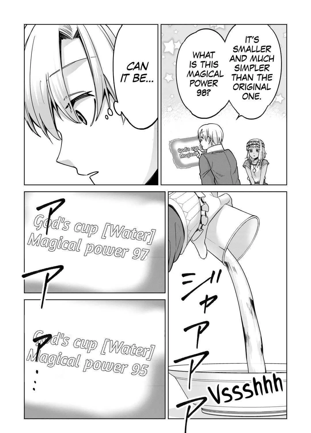 After Receiving the Sacred Item "Cup" That Can Only Produce Water, I Decided To Live Freely in Barren Land Chapter 13 page 43 - 
