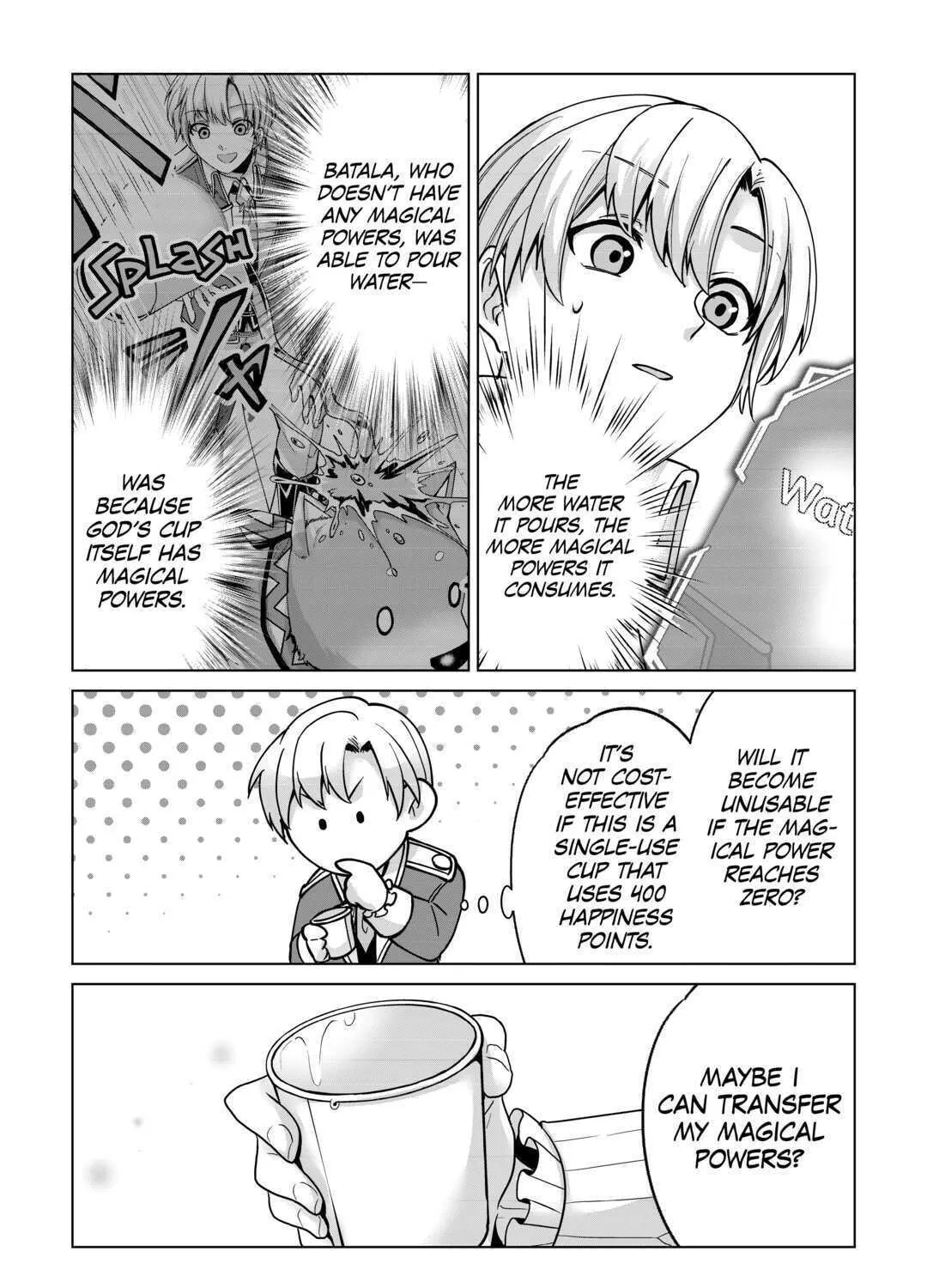 After Receiving the Sacred Item "Cup" That Can Only Produce Water, I Decided To Live Freely in Barren Land Chapter 13 page 45 - 