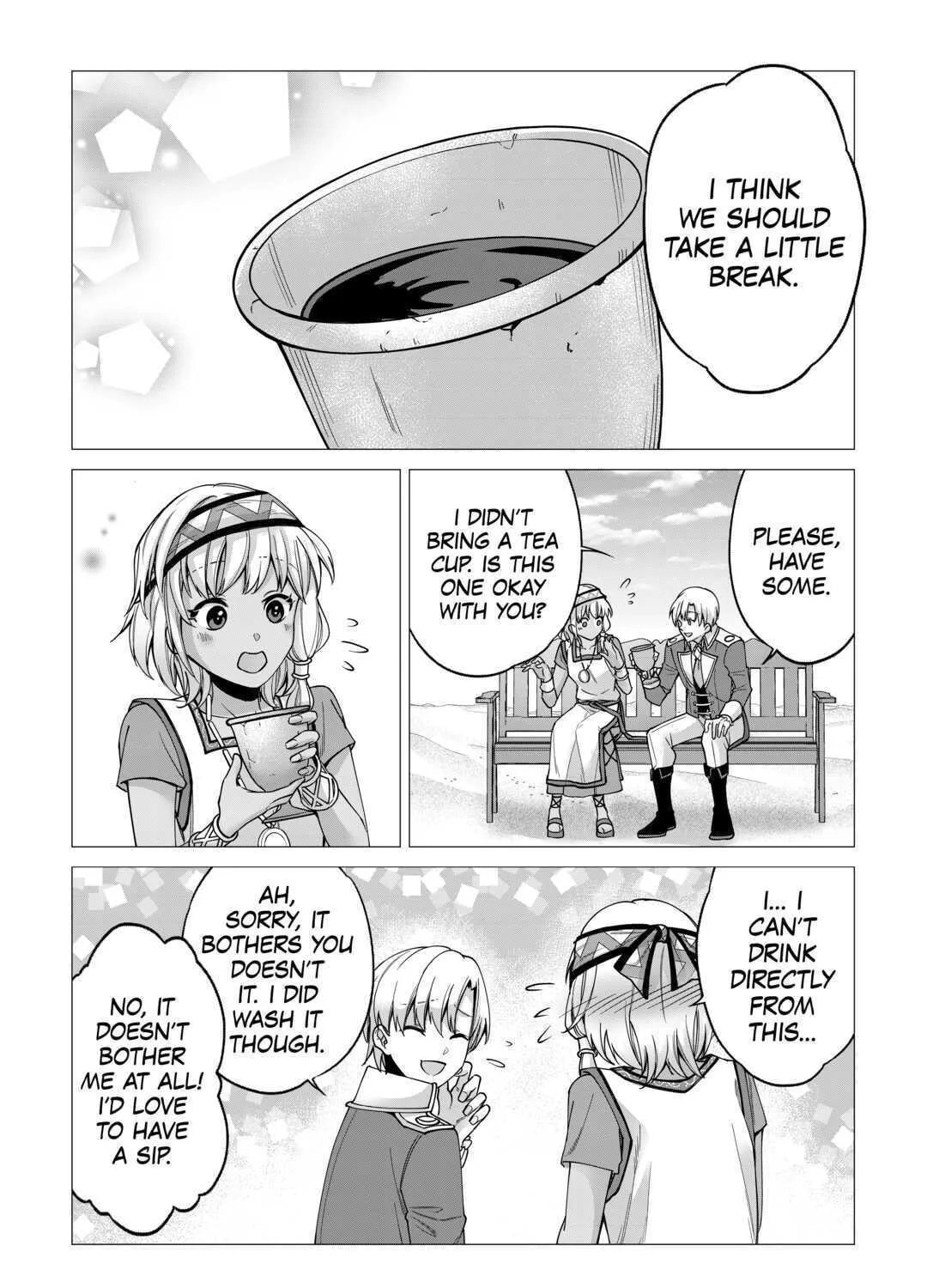 After Receiving the Sacred Item "Cup" That Can Only Produce Water, I Decided To Live Freely in Barren Land Chapter 14 page 49 - 