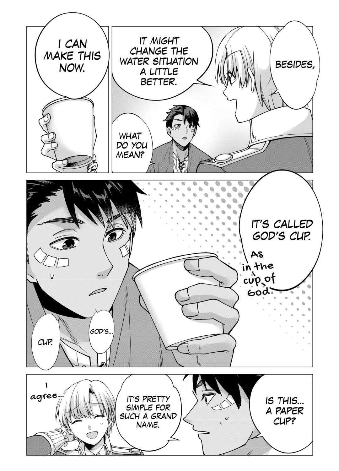 After Receiving the Sacred Item "Cup" That Can Only Produce Water, I Decided To Live Freely in Barren Land Chapter 15 page 27 - 